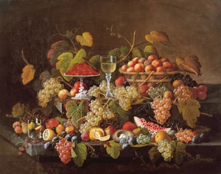 Stillleben mit Früchten, ca. 1860